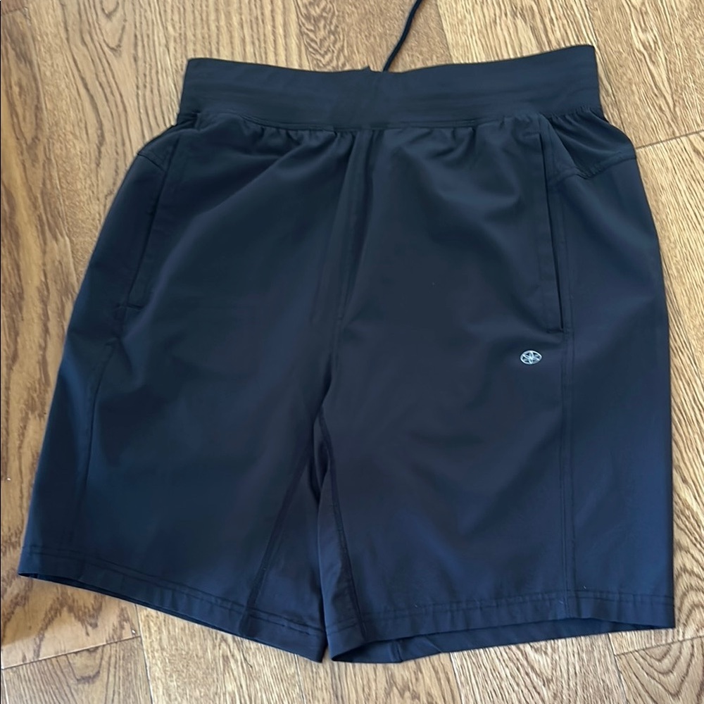 Men's Black Athletic Shorts